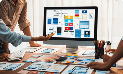 دورة بناء واجهة المستخدم